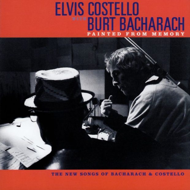 Costello Elvis with Burt Bacharach – Painted from Memory
